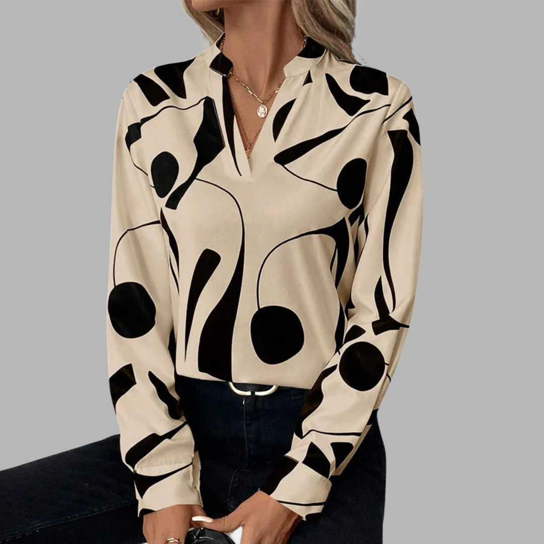 Roselyne | Blouse en Soie Luxueuse Senna