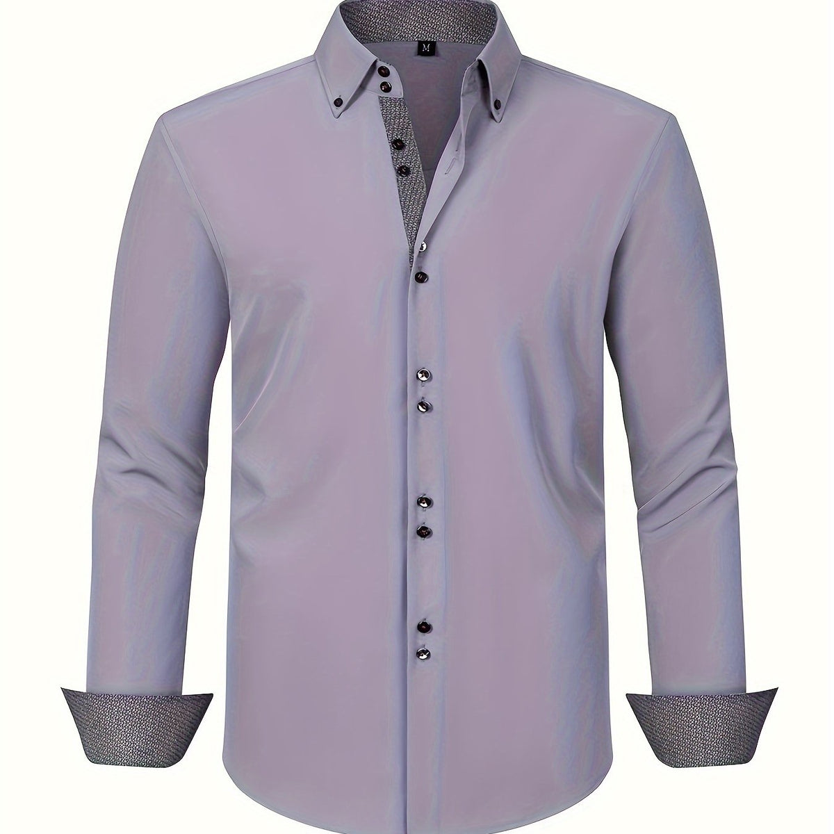 Thomas | Chemise élégante légère avec détails contrastés