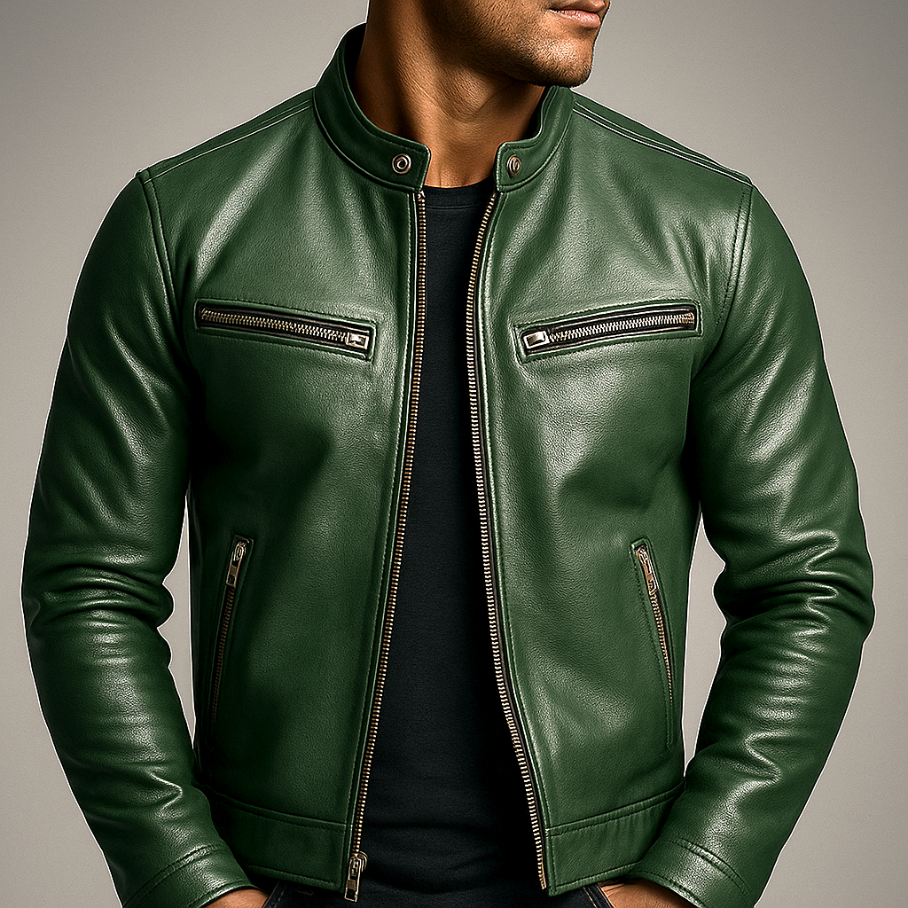 Gabriel | Veste en cuir vintage au charme intemporel