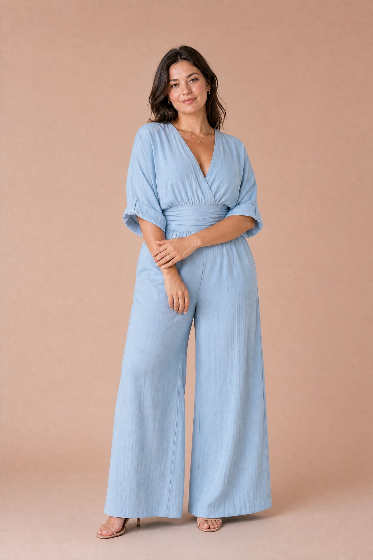 Mélissa | Combinaison col V taille haute