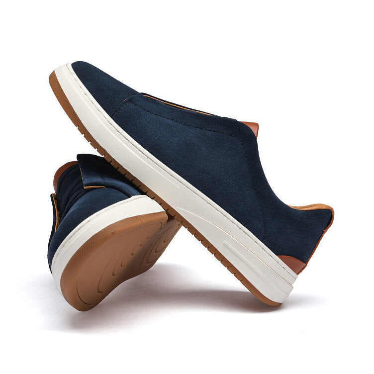 Hugo | Chaussures sans lacets en daim pour homme
