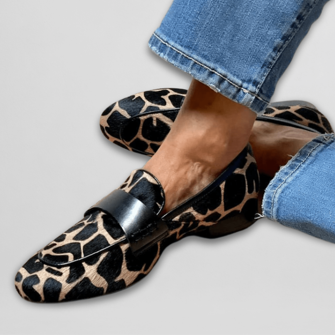 Renée | Mocassin imprimé confort