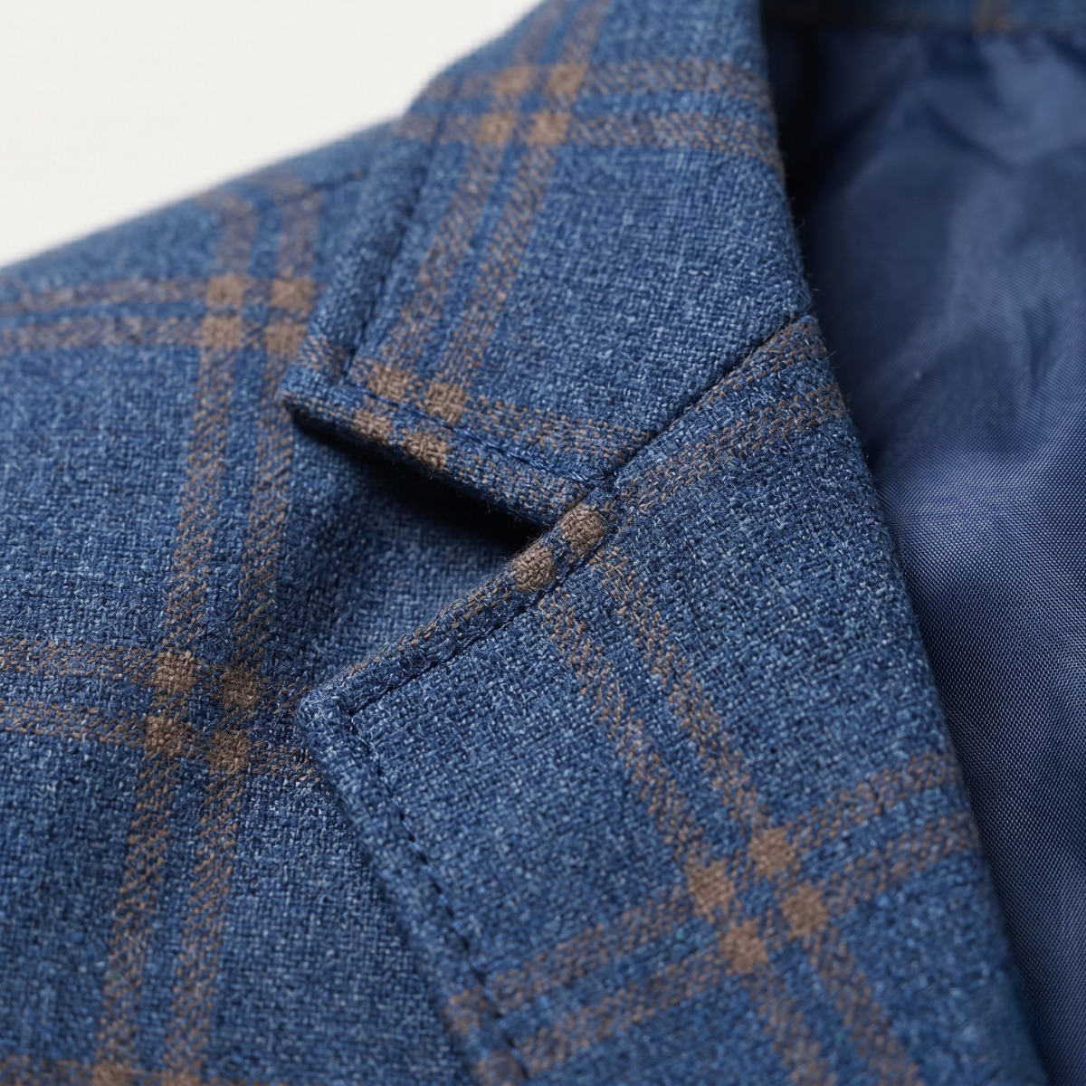 Constantin | Blazer écossais coupe ajustée