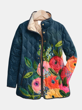 Bleu Nuit Fleuri