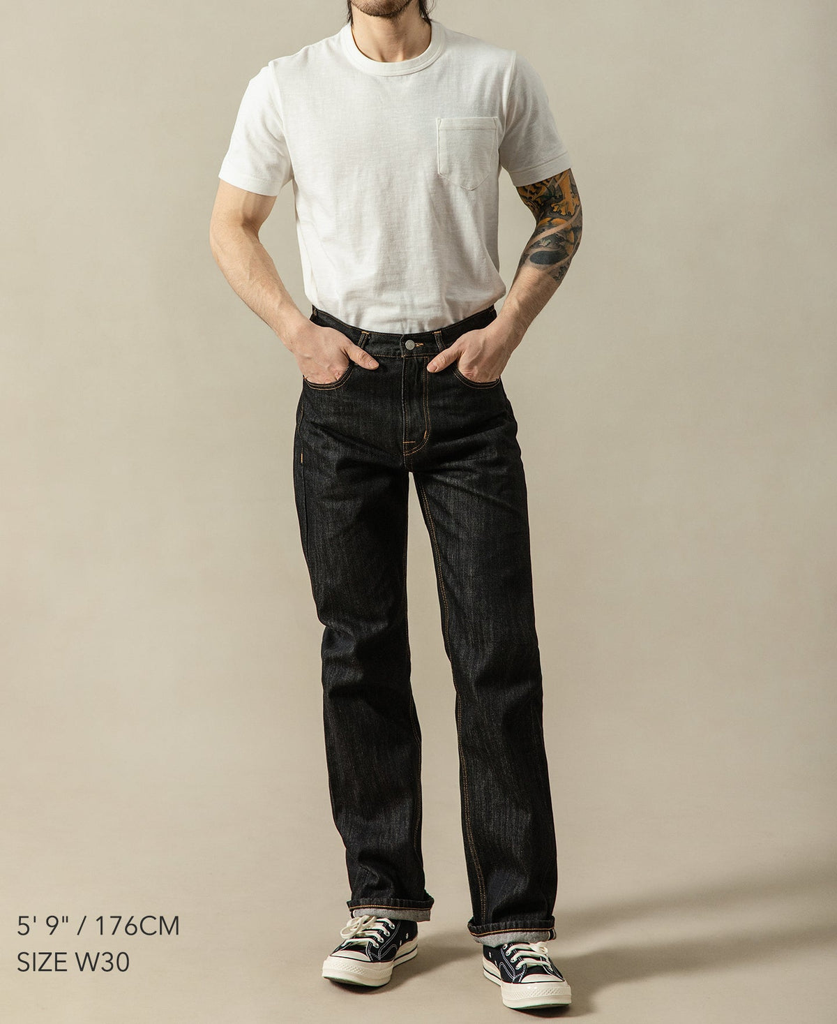 Jérôme | Jean droit selvedge essentiel