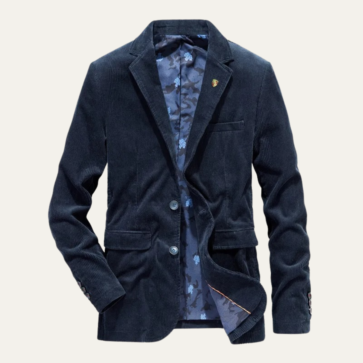 Cédric | Blazer en velours côtelé vintage