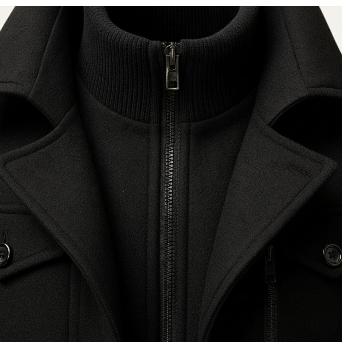 Anselme | Manteau à double épaisseur