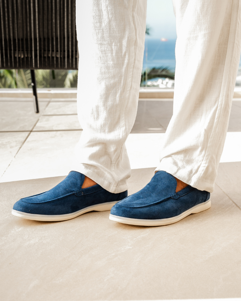 Théo | Mocassins en cuir suédé