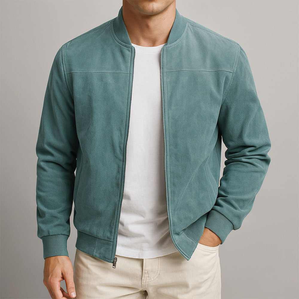 Enzo | Veste artisanale en daim haut de gamme