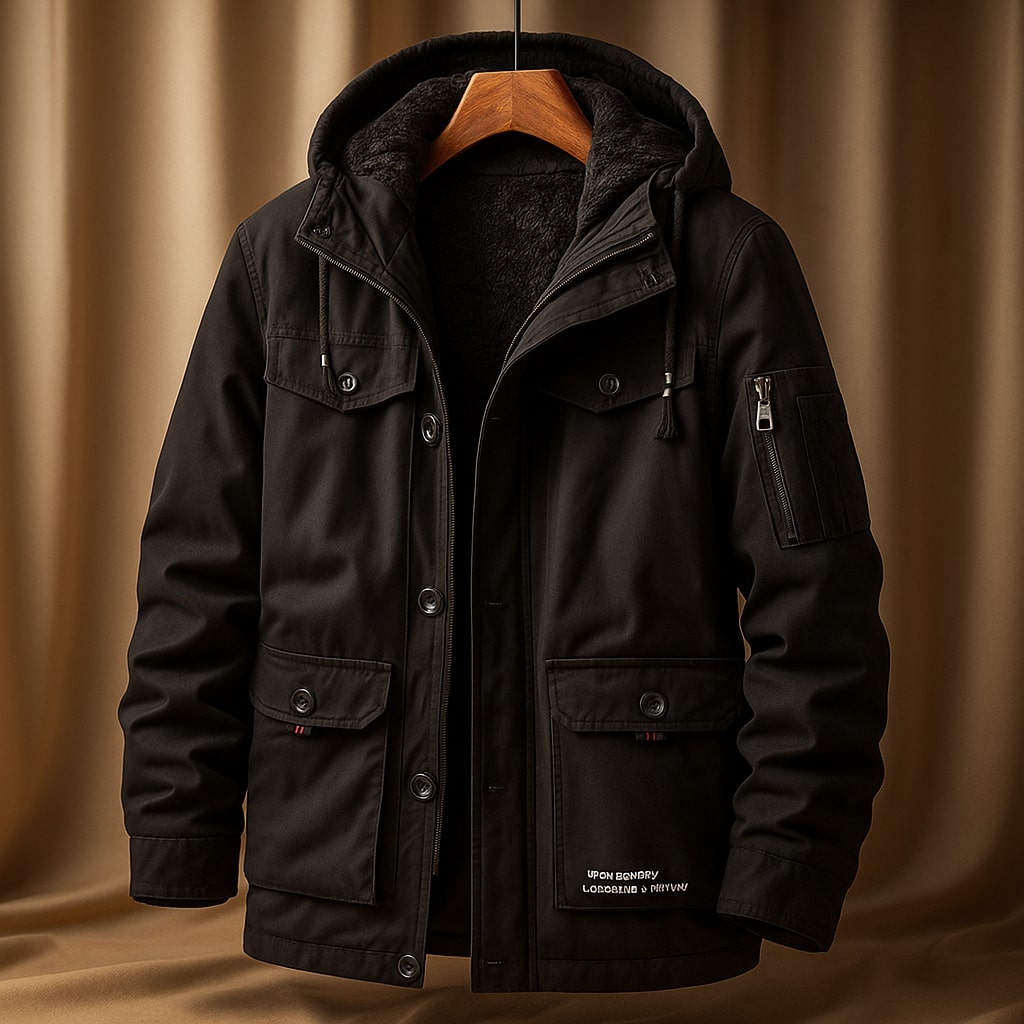 Henri | Veste à Capuche Décontractée