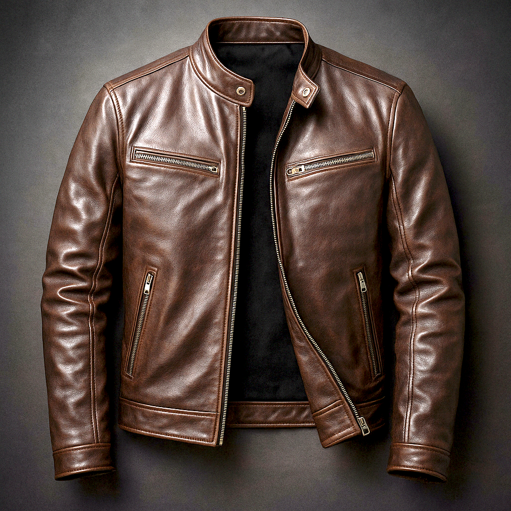 Gabriel | Veste en cuir vintage au charme intemporel