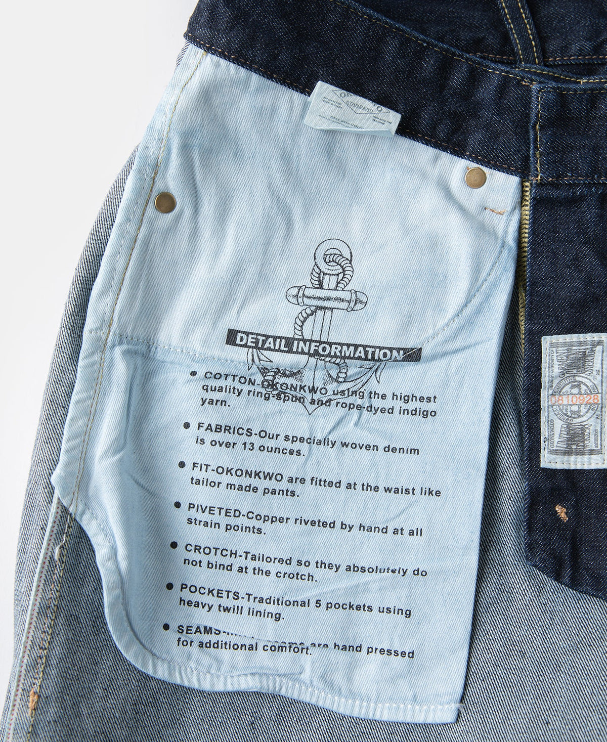 Jordan | Jean décontracté en selvedge