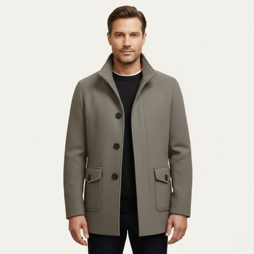 Alexandre | Manteau ajusté en laine