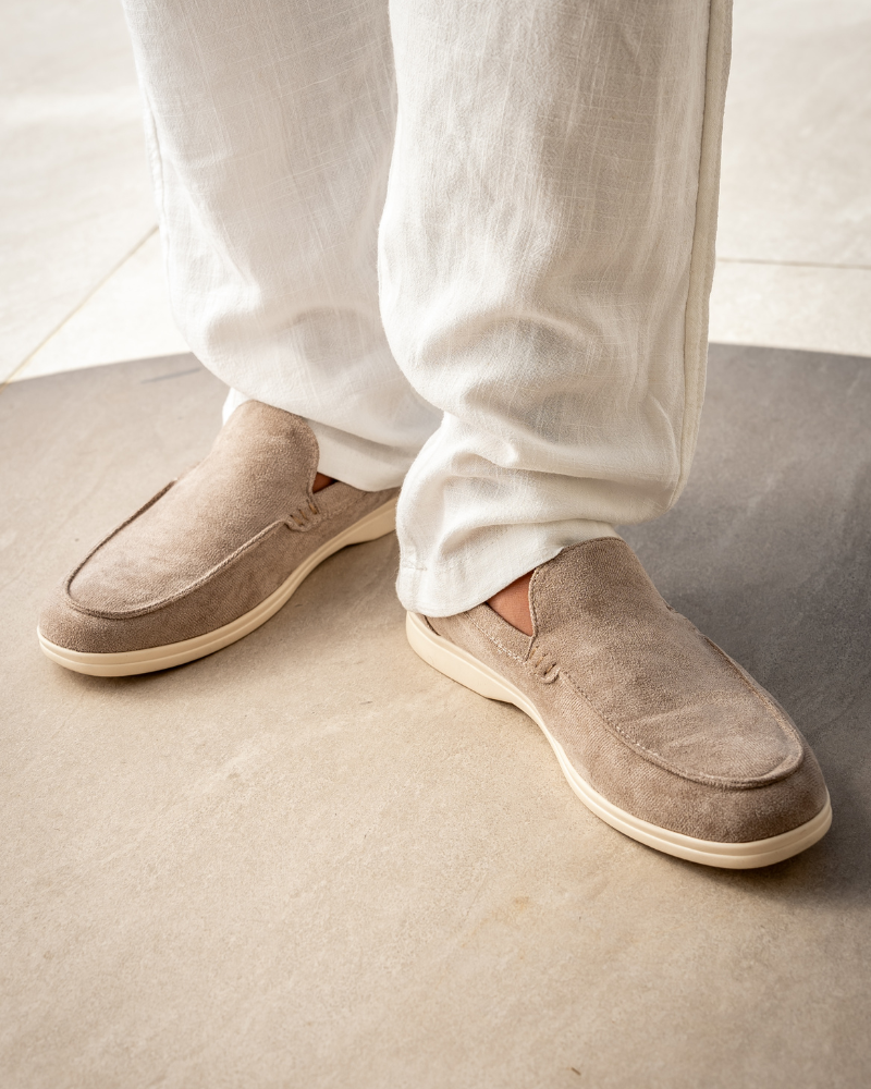 Théo | Mocassins en cuir suédé
