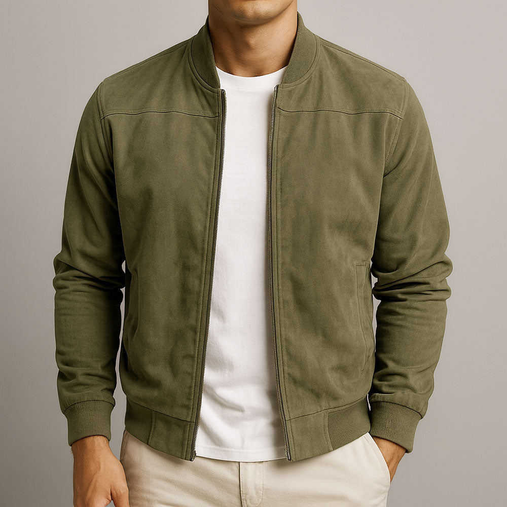 Enzo | Veste artisanale en daim haut de gamme