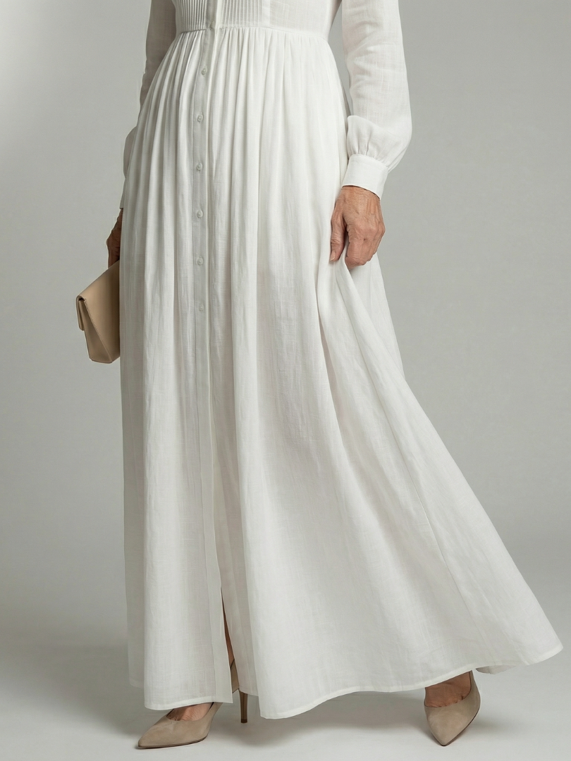 Sylvie | Robe Maxi Fluide et Douce Lioren