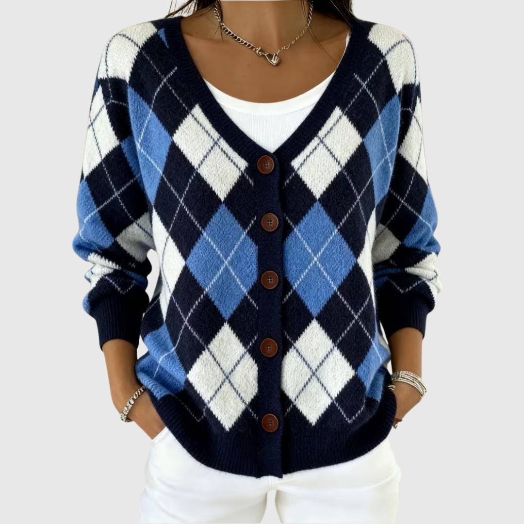 Solidea | Veste en maille élégante à boutons