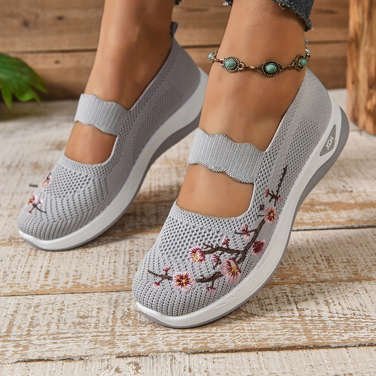 Gabrielle | Chaussure à motif floral