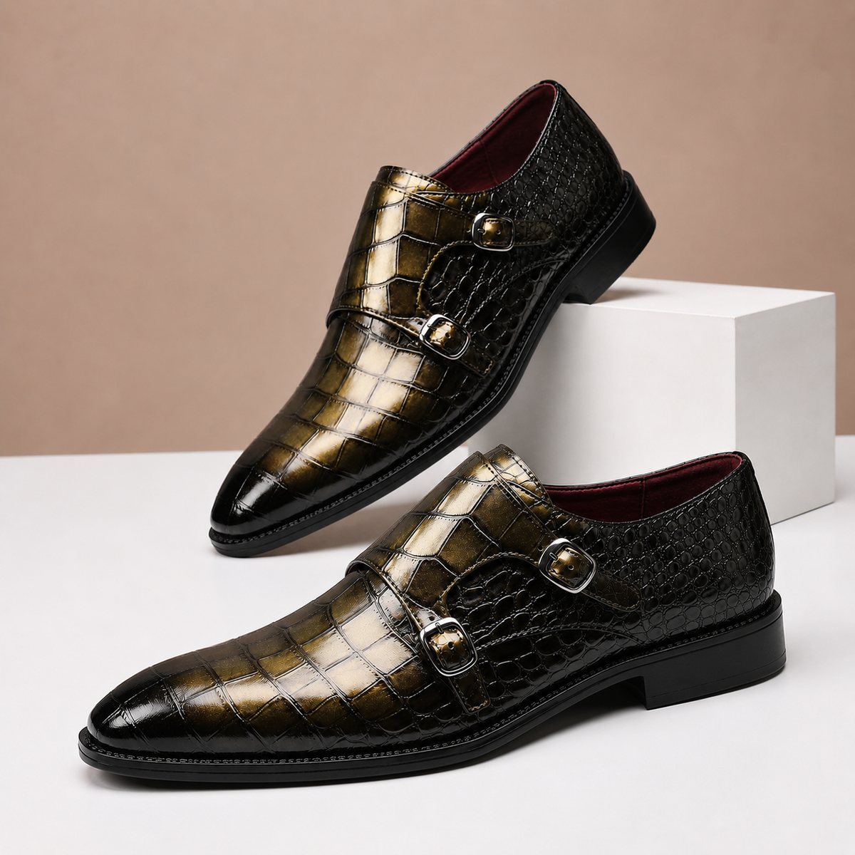 Henri-Louis | Chaussure à double boucle élégante