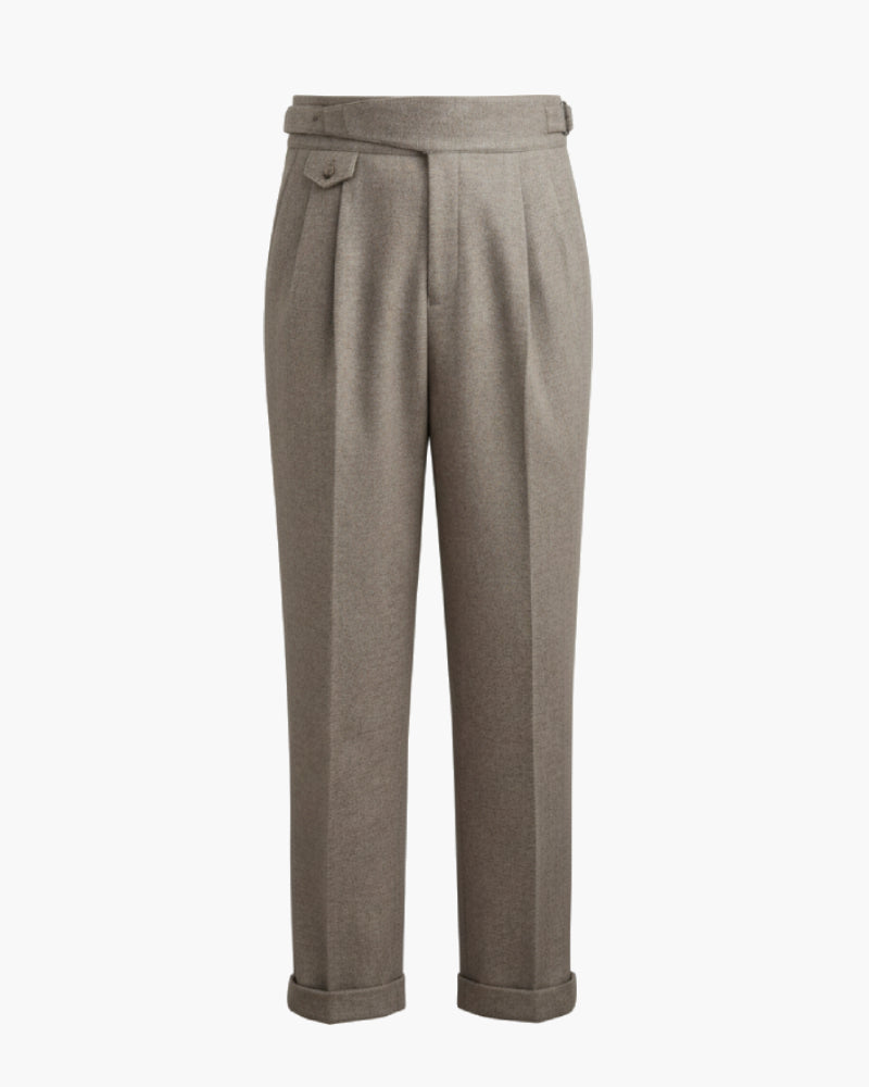 Hélier | Pantalon rétro à coupe nette