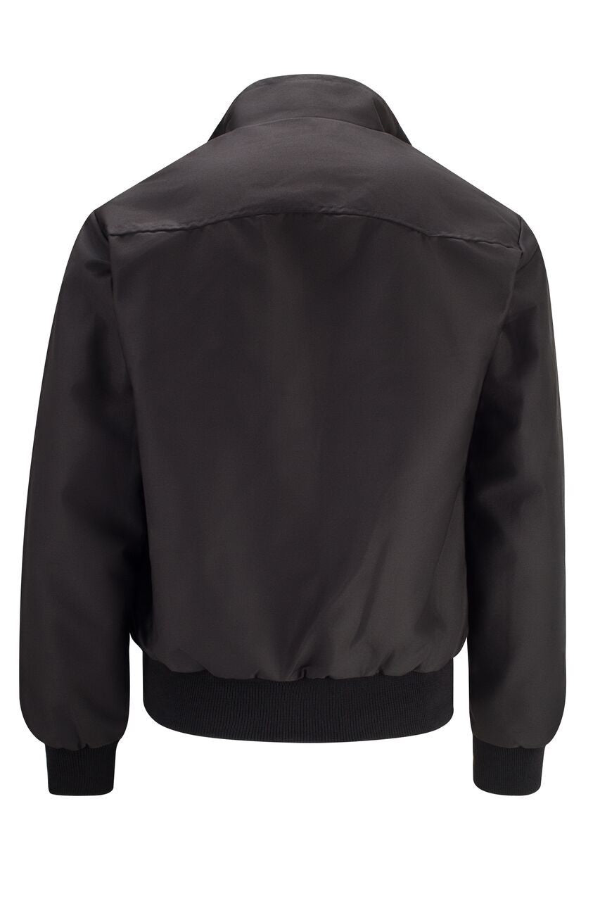 Éric | Veste Harrington élégante avec doublure tartan classique
