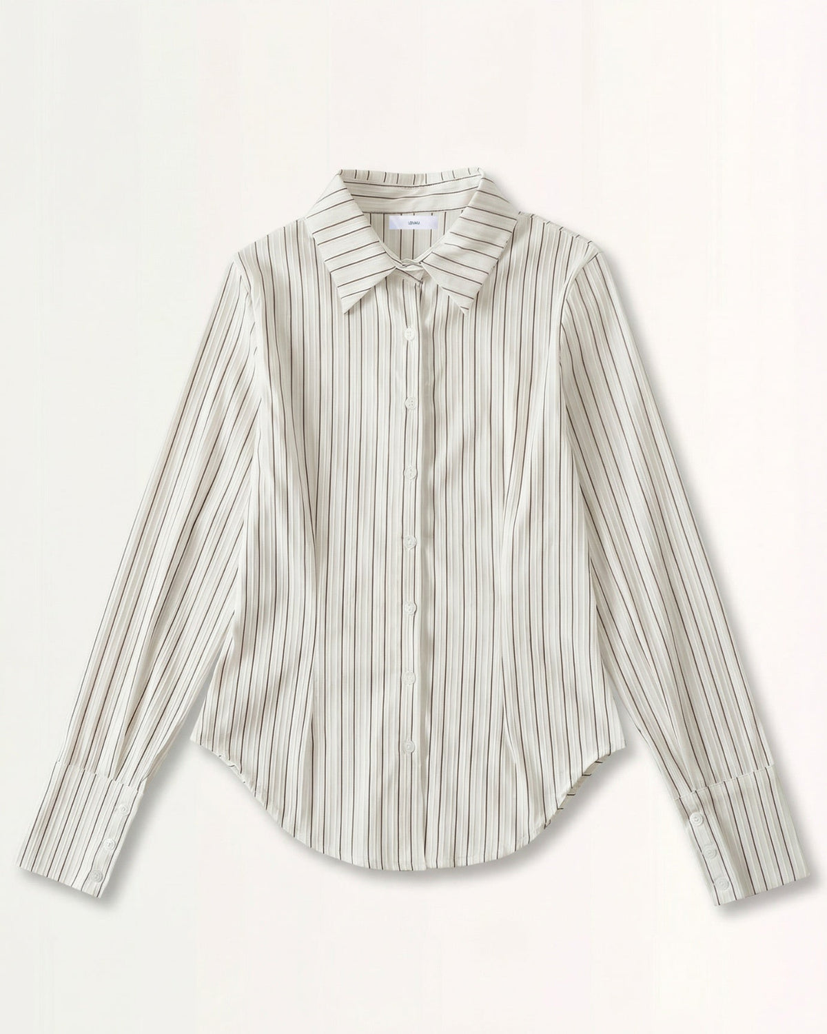 Elvire | Chemise ajustée à rayures