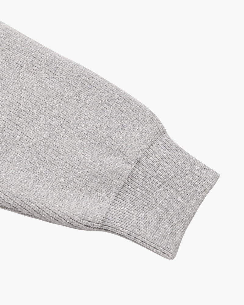 Diego | Pull demi-zip côtelé
