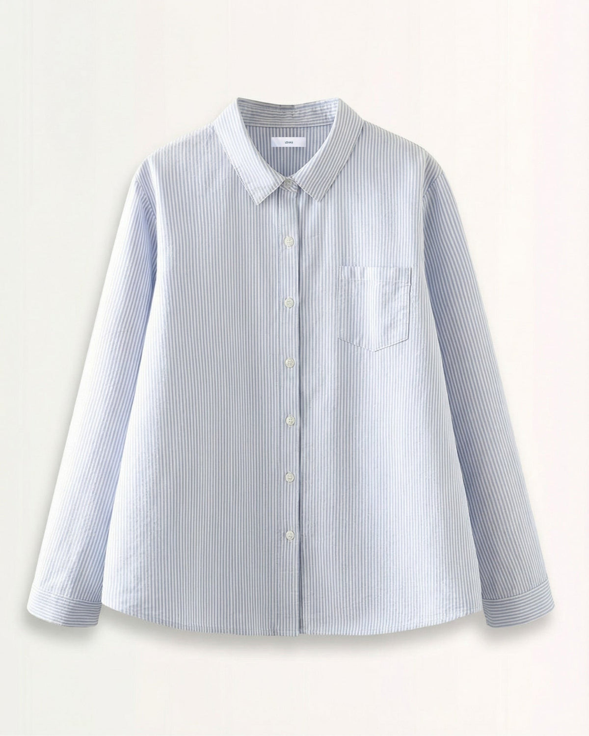Eugénie | Chemise rayée en coton Oxford