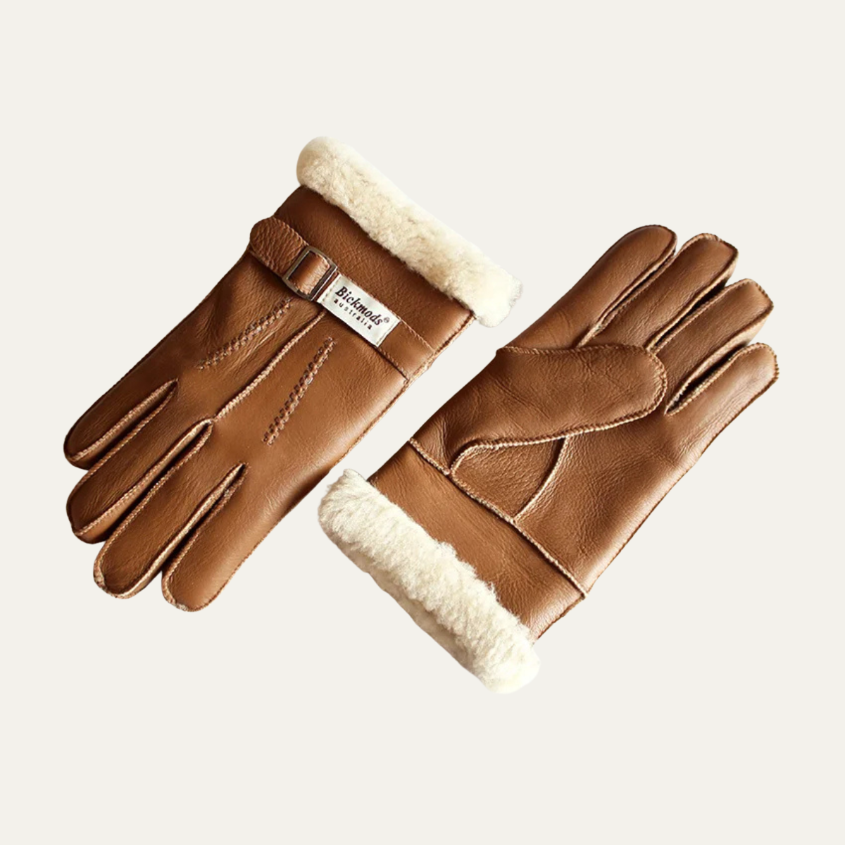 Wenceslas | Gants en peau lainée fourrés
