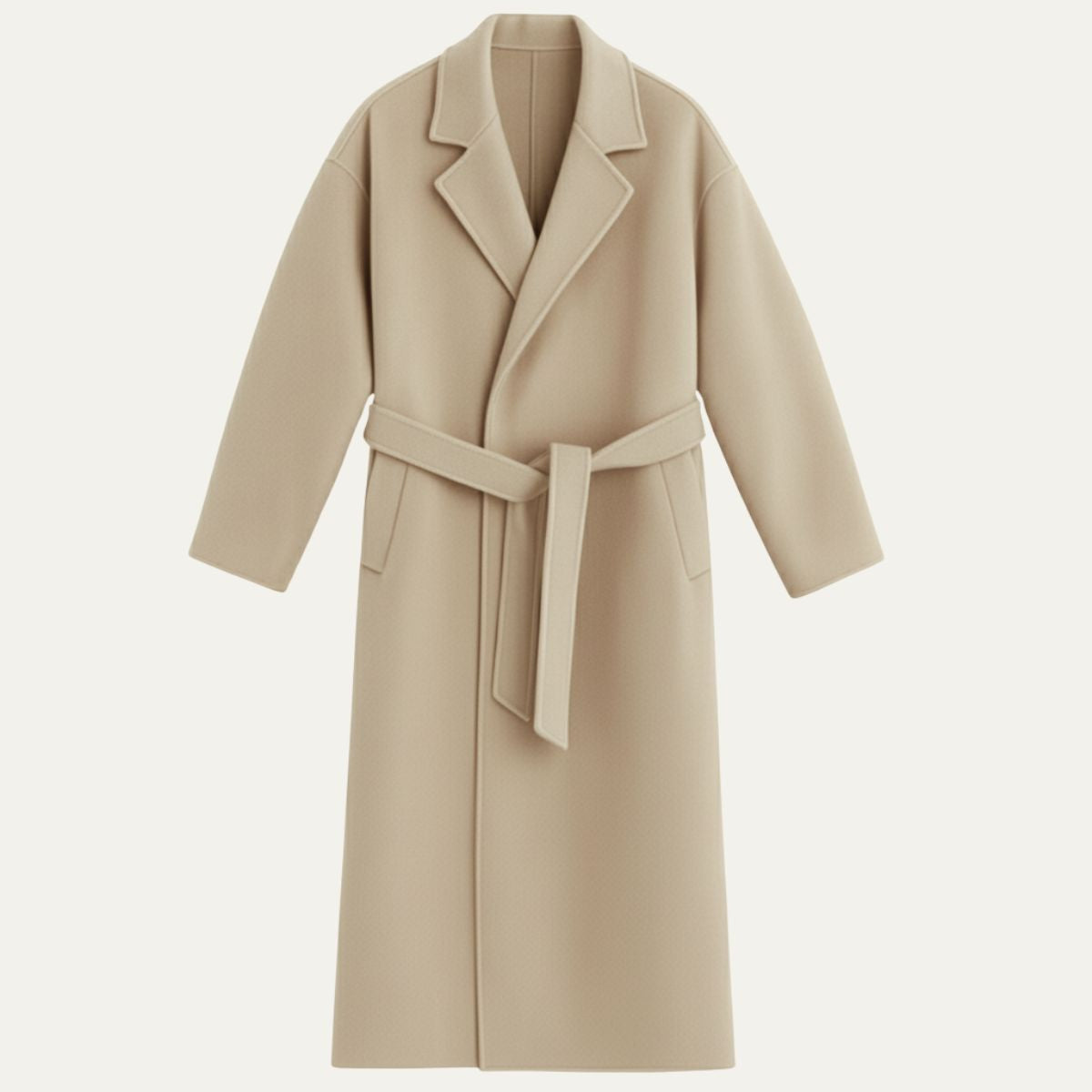 Antonin | Manteau portefeuille ceinturé