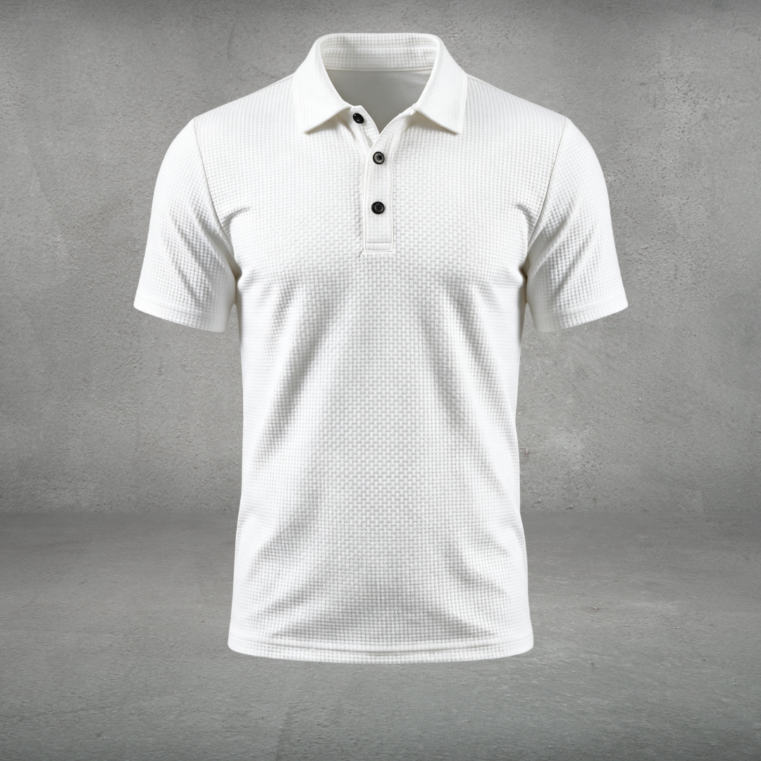 Étienne | Polo Texturé au Tissage Raffiné