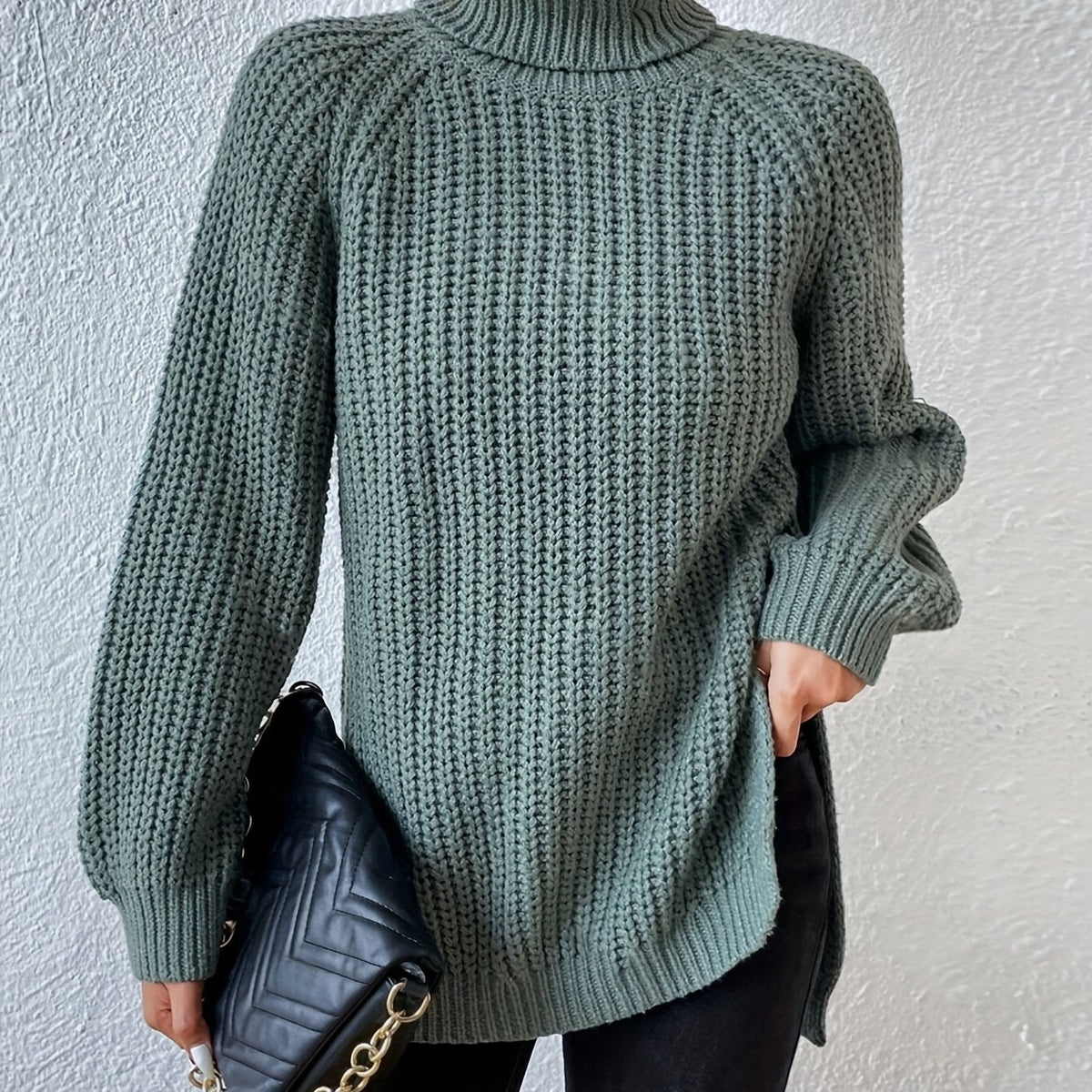 Valérie | Haut col montant pour femme
