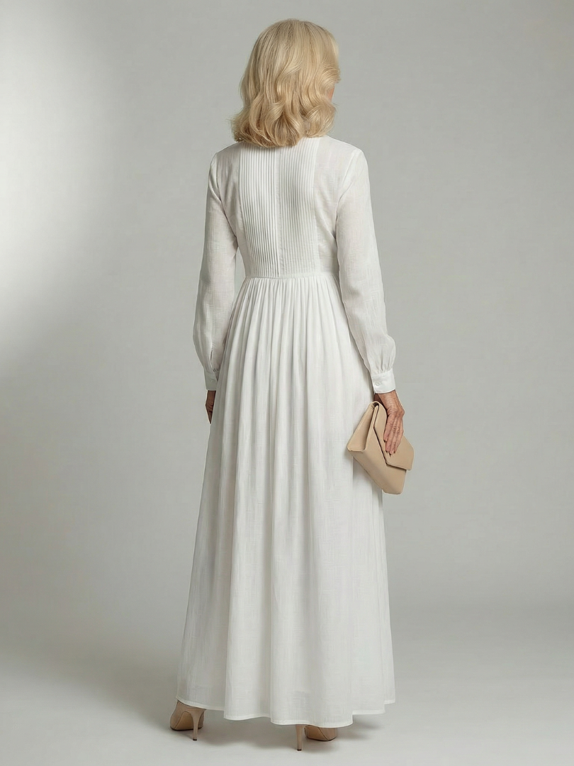 Sylvie | Robe Maxi Fluide et Douce Lioren