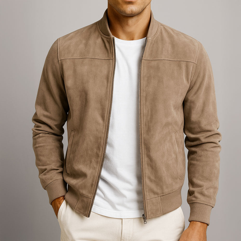 Enzo | Veste artisanale en daim haut de gamme