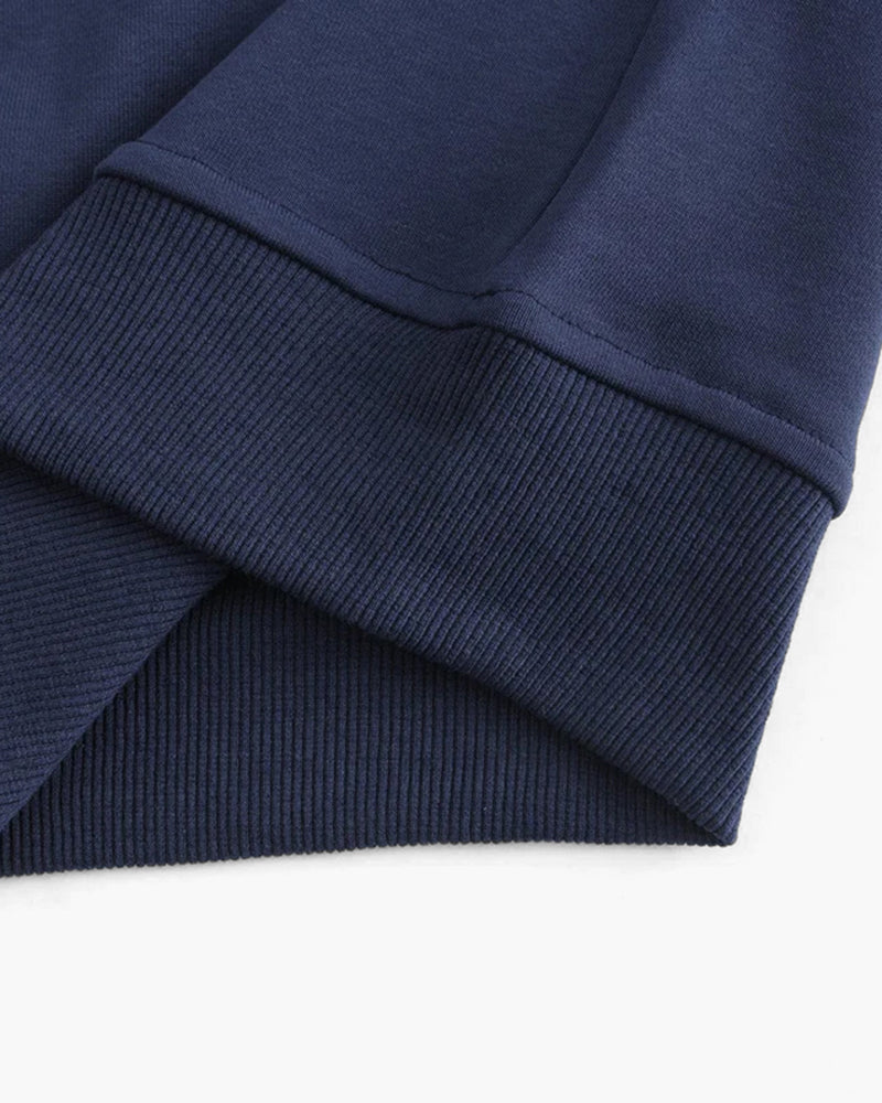 Dominique | Maille zippée en coton bio