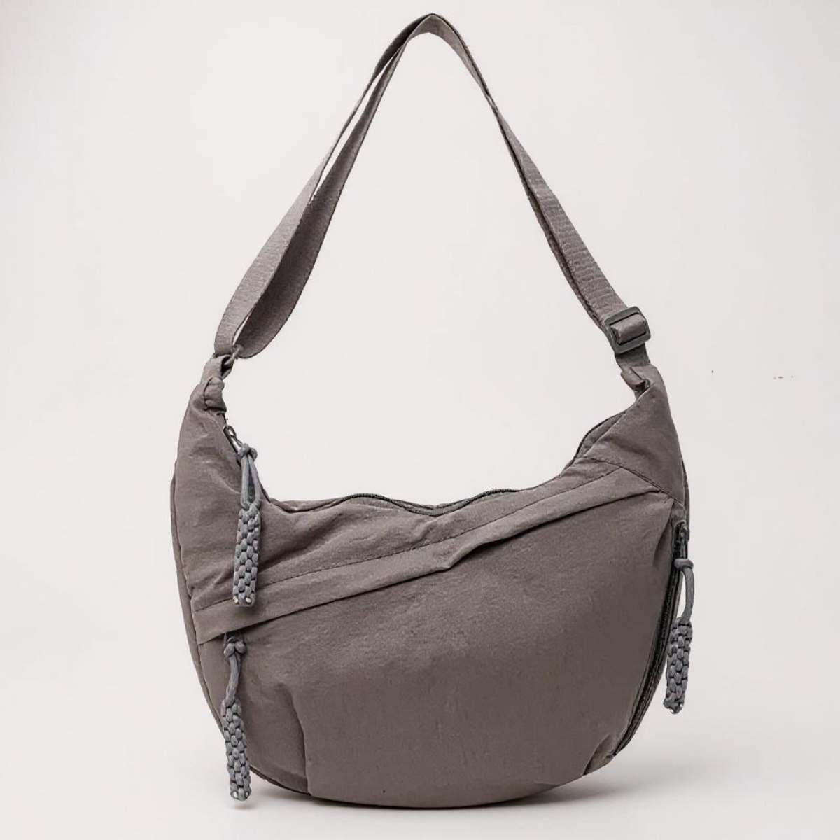 Chiara | Sac à épaule gris