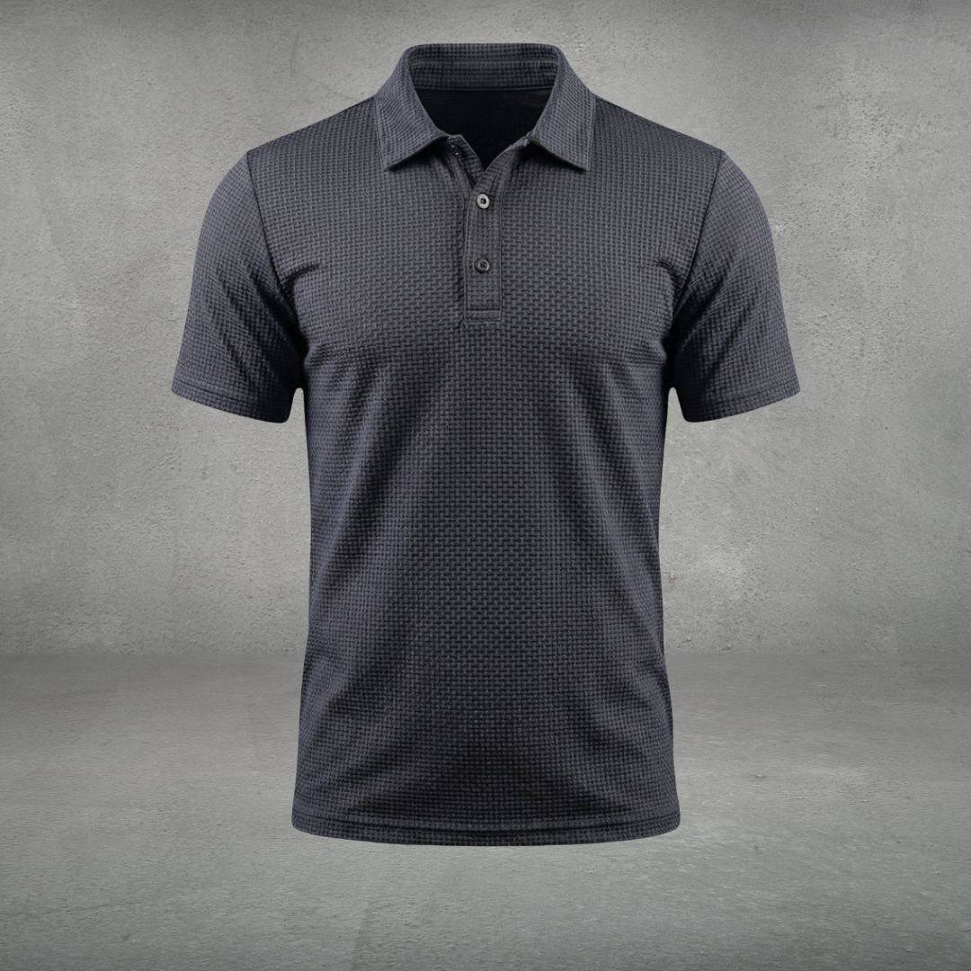 Étienne | Polo Texturé au Tissage Raffiné