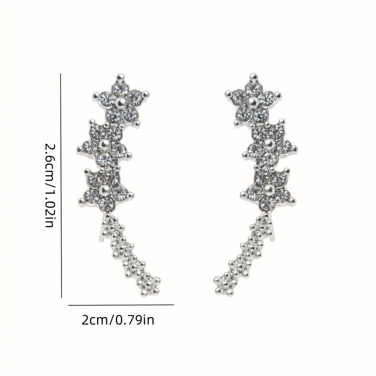 Evelyn | Boucles d'oreilles florales intemporelles
