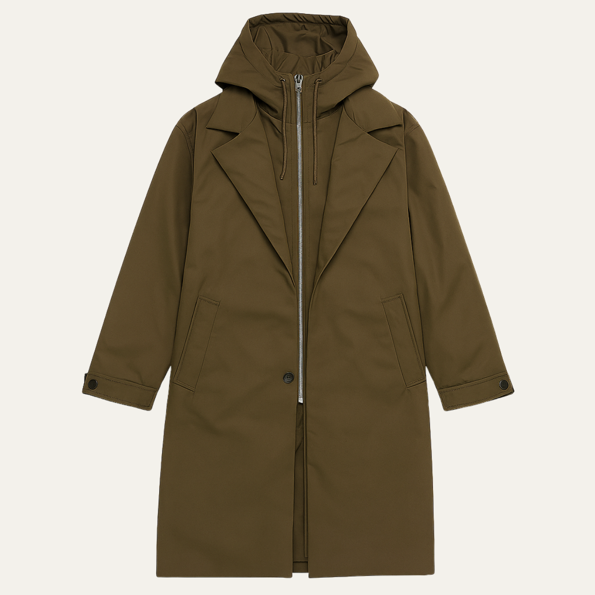 Alphonse | Parka longue à capuche