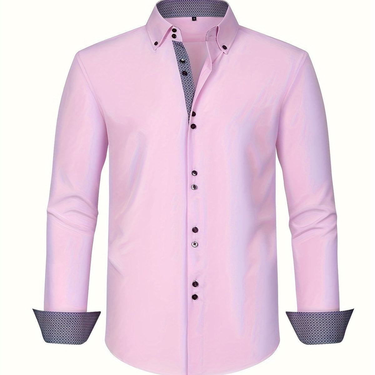 Thomas | Chemise élégante légère avec détails contrastés