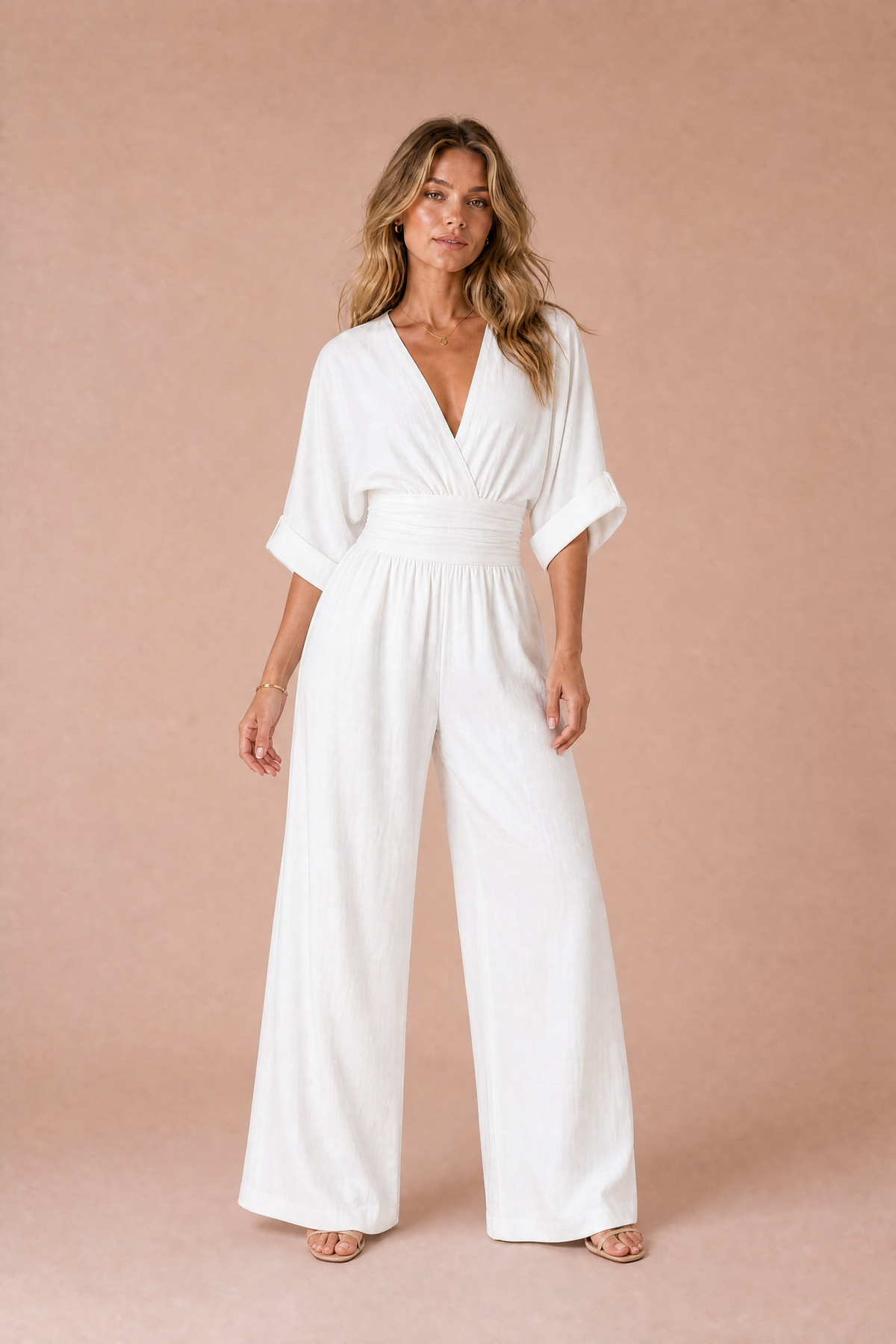 Mélissa | Combinaison col V taille haute