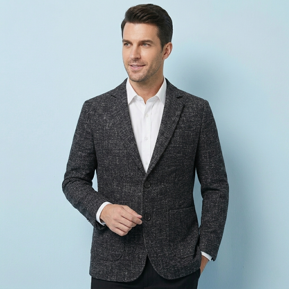 Constantin | Blazer écossais coupe ajustée