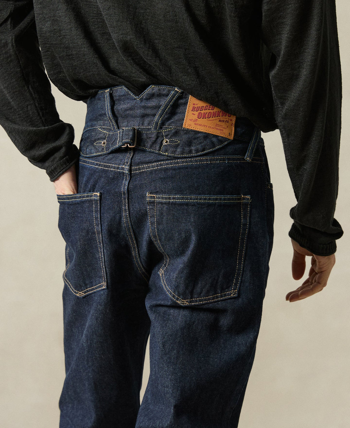 Jordan | Jean décontracté en selvedge