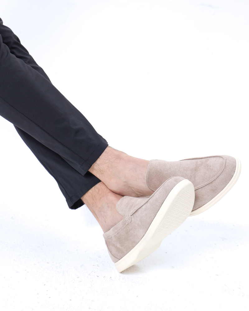 Théo | Mocassins en cuir suédé