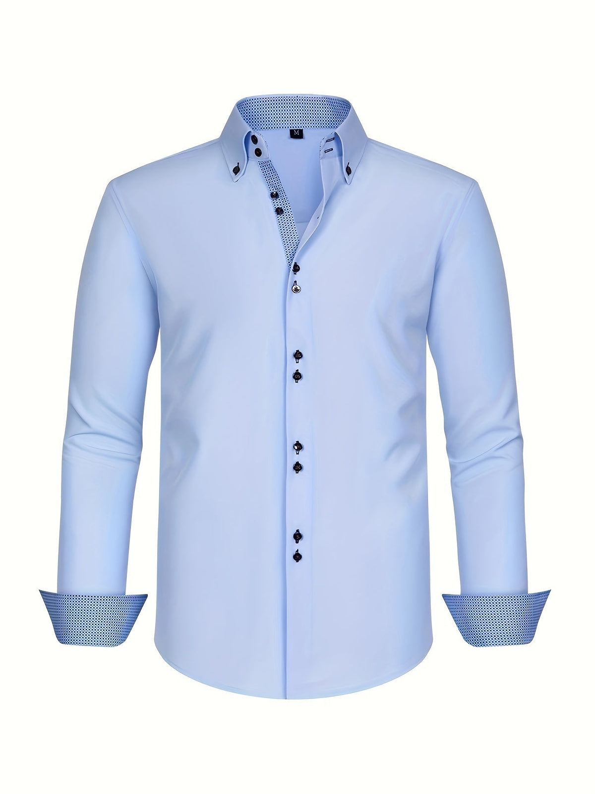 Thomas | Chemise élégante légère avec détails contrastés