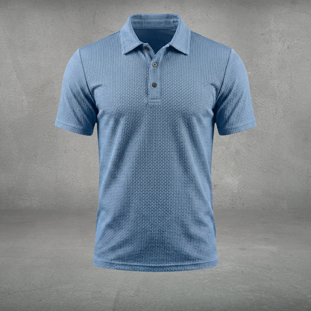Étienne | Polo Texturé au Tissage Raffiné
