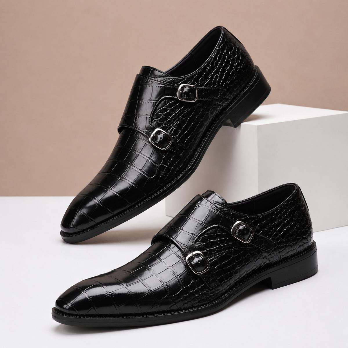 Henri-Louis | Chaussure à double boucle élégante