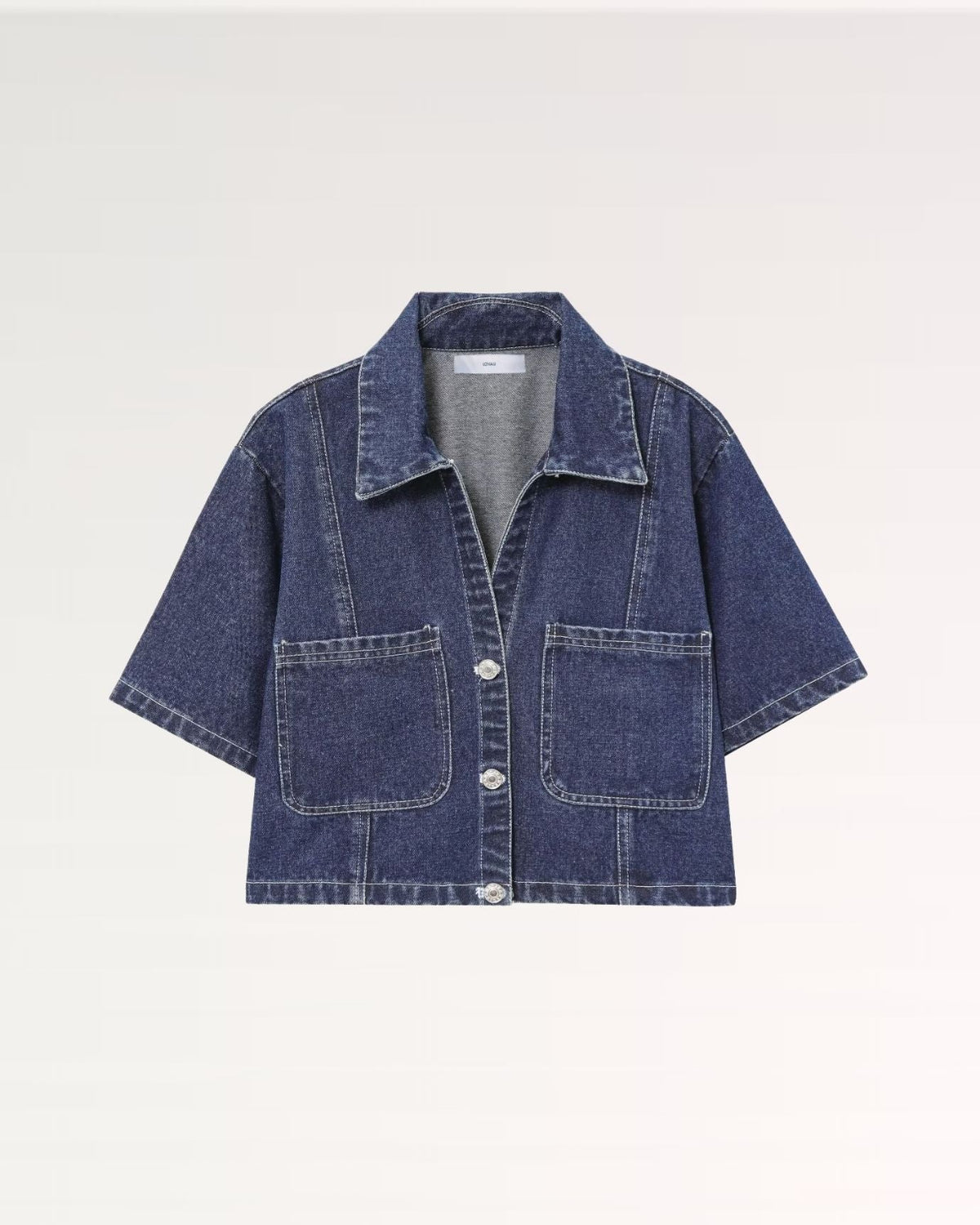 Églantine | Chemise en denim ajustée