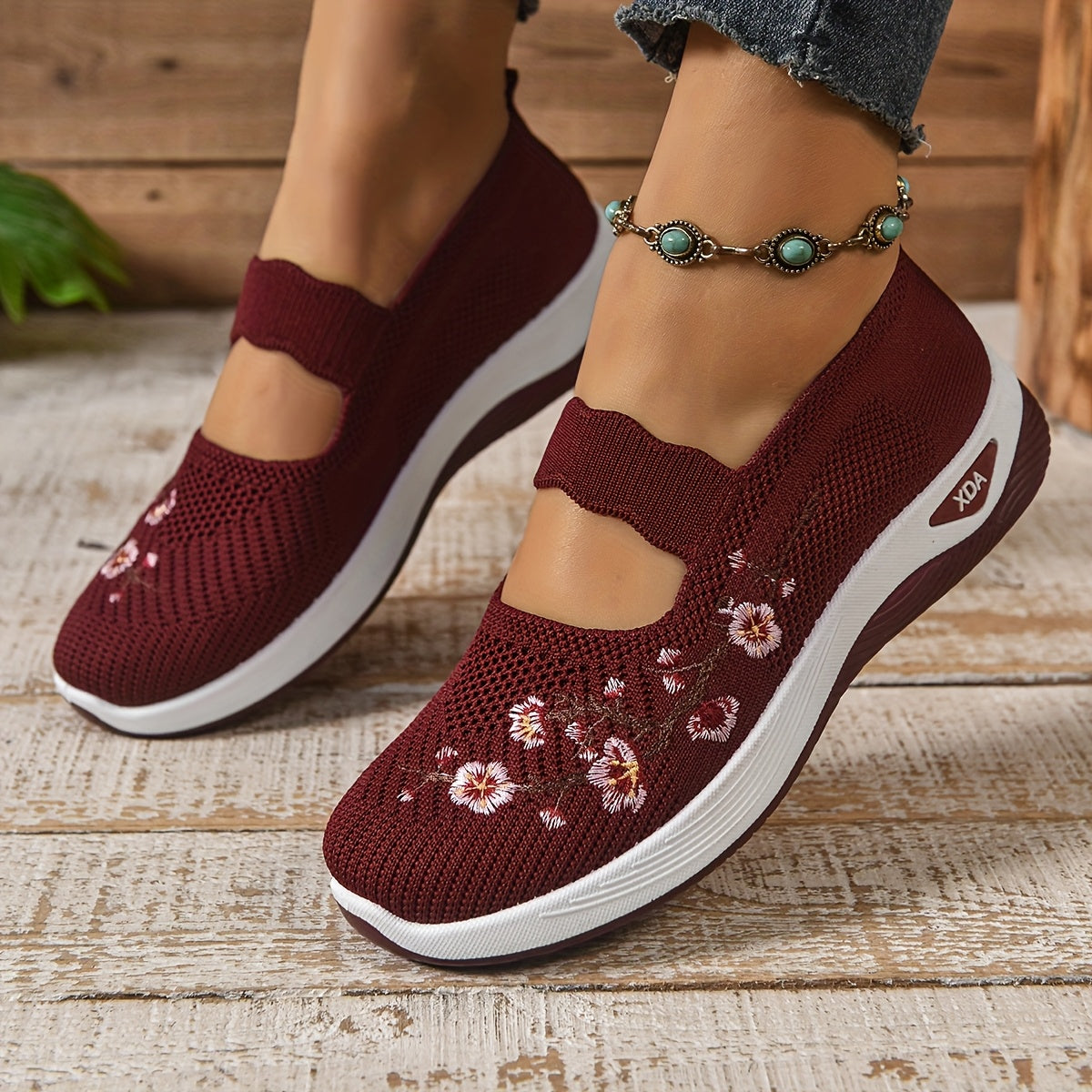 Gabrielle | Chaussure à motif floral