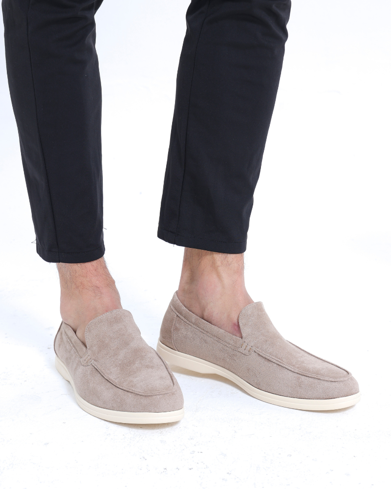 Théo | Mocassins en cuir suédé
